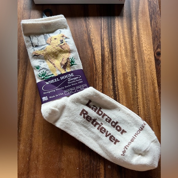 Wheel House Designs Novelty Socks, Labrador Retriever - Picture 2 of 5
